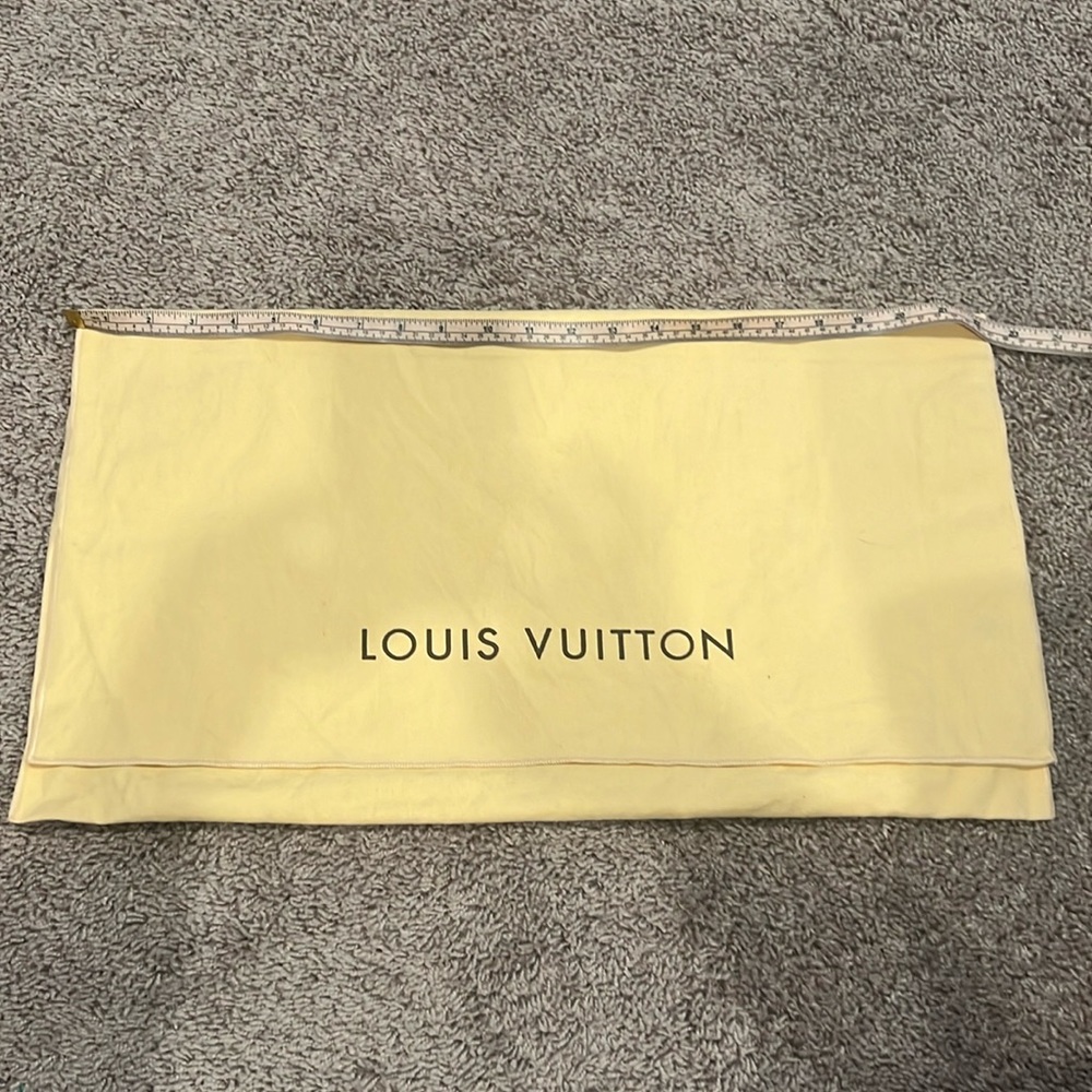 Authentic Louis Vuitton dust bag 21x12